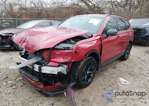 2025 Honda Cr-V Hybrid Sport-L from USA, damaged, VIN 7FARS6H89SE008914